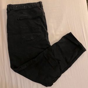 High waist black Jeans Size 20